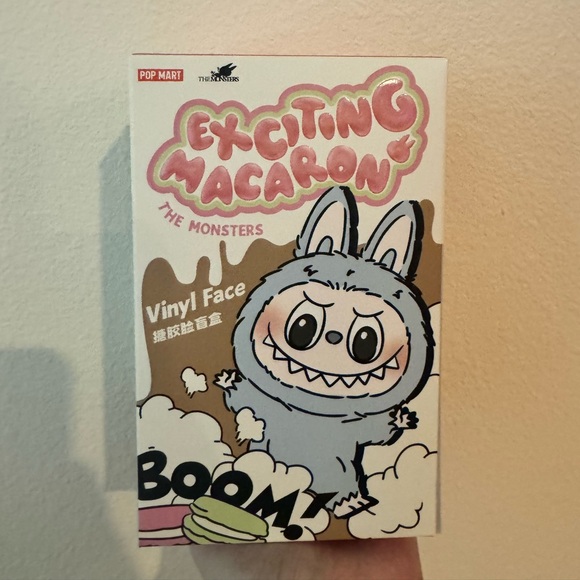 POP MART Other - THE MONSTERS - Exciting Macaron Vinyl Face Blind Box - Labubu - Sesame Bean